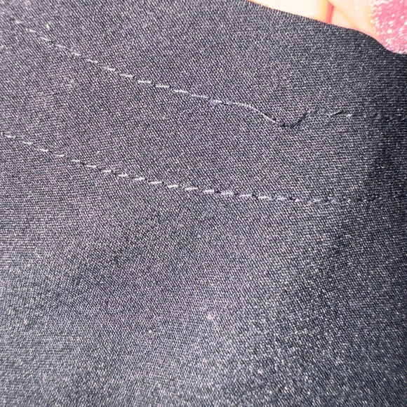 Nike Fit Dry Cropped Capri Pants Womens Small S Black Athletic Activewear - Picture 6 of 6